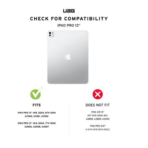 UAG Scout Plus Apple iPad Pro (11.0') (7th Gen) Case - Ash (840283925078), Slim, Soft-Touch, Built-in kickstand, Pencil Holder, 1 Year Warranty - Image 3