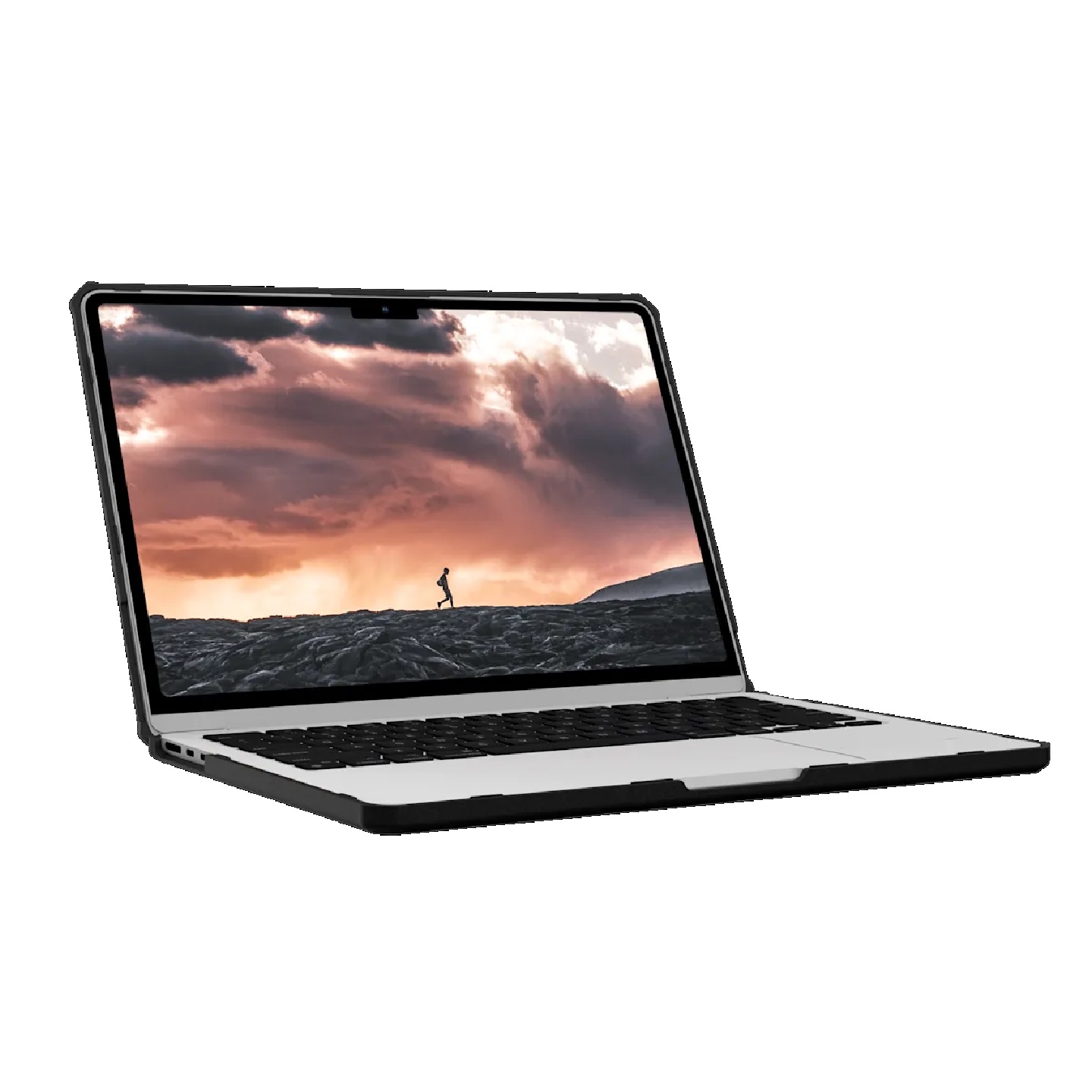 UAG Plyo Apple MacBook Air (13') (M5 Max/M5 Pro/M4/M3/M2) Rugged Case - Ice/Black (134007114340), DROP+ Military Standard, 1 Year Warranty - Image 3