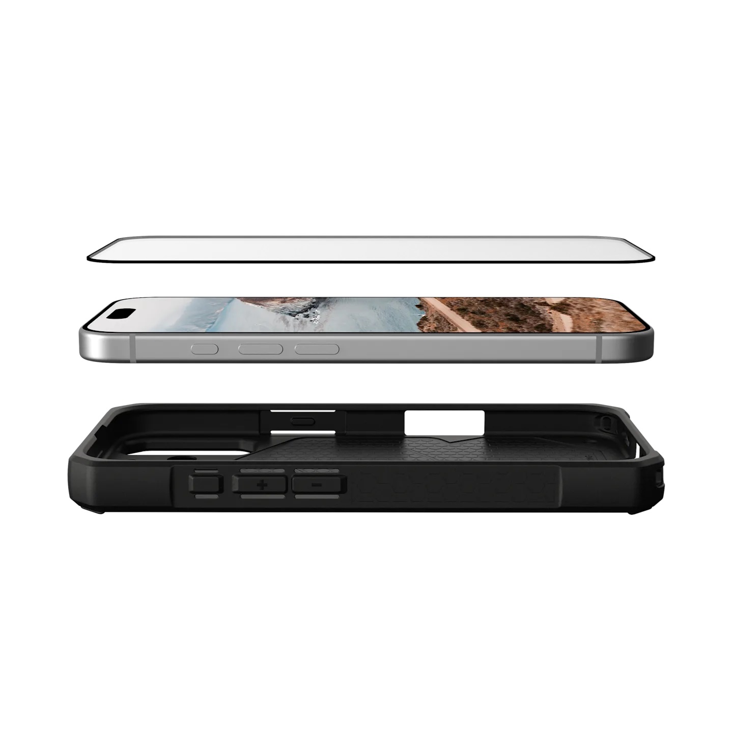 UAG Shield Apple iPhone Air (6.5') Tempered Glass Screen Protector - Clear (14438511VNA), 6ft Drop Protection (1.8M), 1 Years Warranty - Image 4