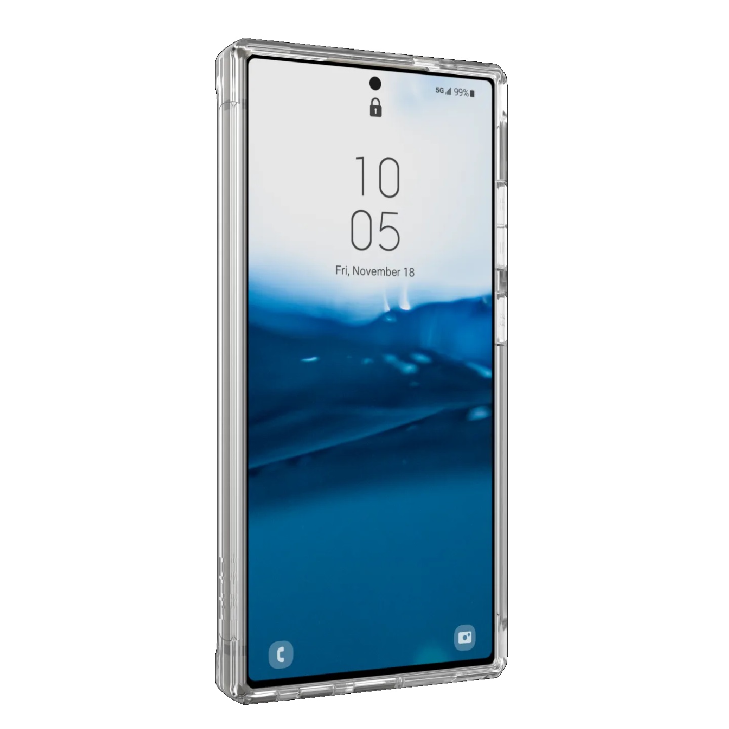 UAG Plyo Samsung Galaxy S24 Ultra 5G (6.8') Rugged Case - Ice (214432114343), 16ft. Drop Protection (4.8M), Armored Shell, 10 Years Warranty - Image 2