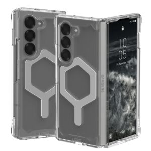 UAG Plyo Pro Samsung Galaxy Z Fold6 5G (7.6') Rugged Case - Ice/Silver (214453114333), DROP+ Military Standard, Air-soft Corners,10 Years Warranty