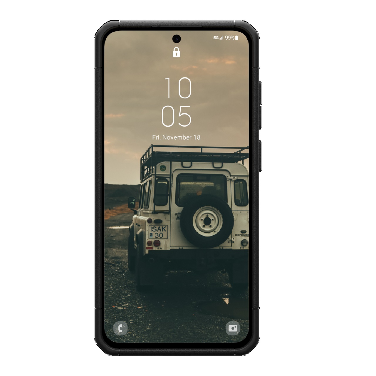 UAG Scout Samsung Galaxy S24 FE 5G (6.7') Rugged Case - Black (214459114040), DROP+ Military Standard, Raised Screen Surround, 10 Years Warranty - Image 2