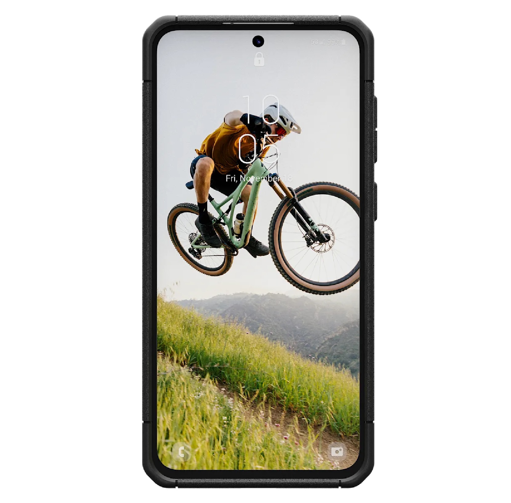UAG Scout Samsung Galaxy A56 5G (6.6') Rugged Case - Black (214502114040), DROP+ Military Standard, Raised Screen Surround, 10 Years Warranty - Image 2