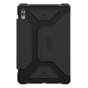 UAG Metropolis SE Samsung Galaxy Tab S10+/Tab S9+ (12.4') Folio Rugged Case - Black (224340114040), DROP+ Military Standard, 10 Years Warranty