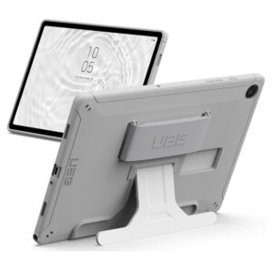 EOL UAG Scout Samsung Galaxy Tab A11+/ Tab A9+ (11') with Kickstand & Handstrap Rugged Case No Retail Packaging - White/Grey (224462BH4130)