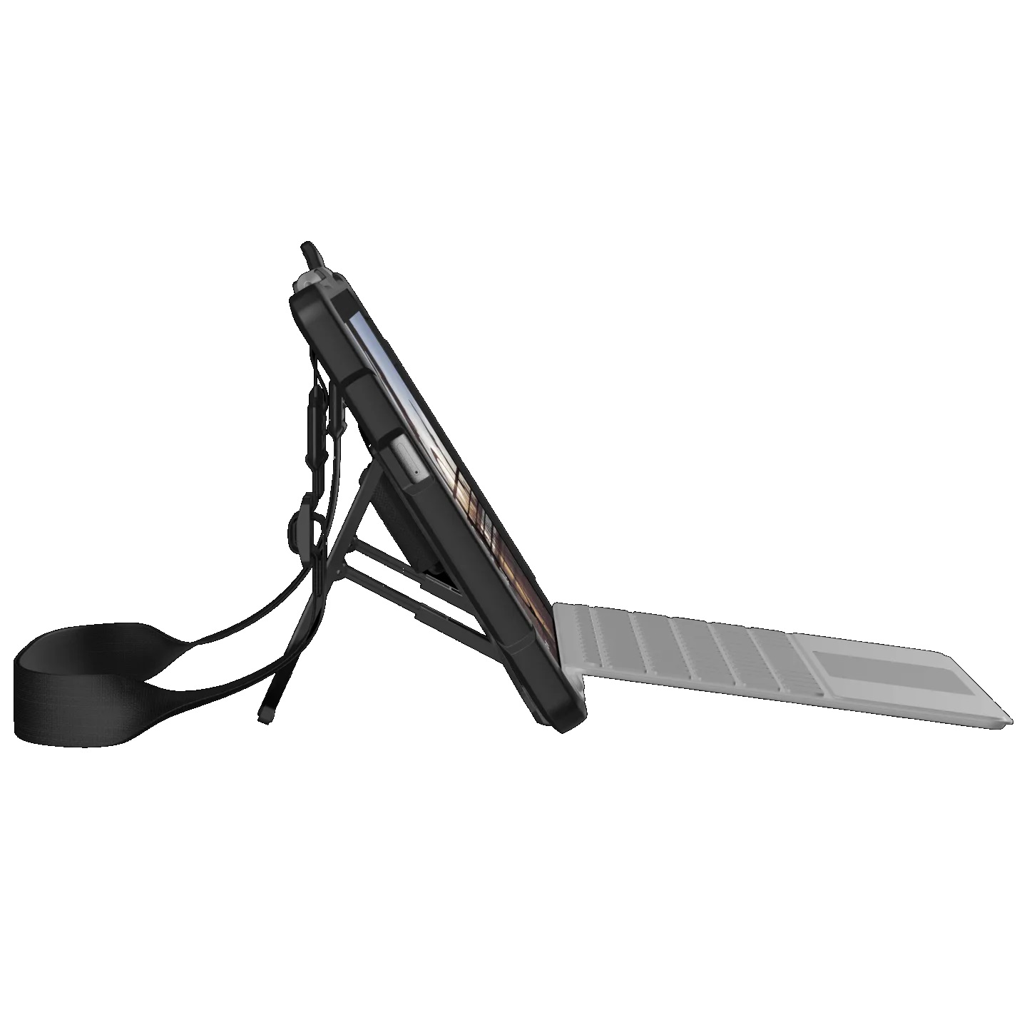 UAG Plasma Microsoft Surface Go 4/ Go 3/ Go 2/ Go With Hand & Shoulder Strap Rugged Case - Ice(321073114343), 1 Year Warranty - Image 4