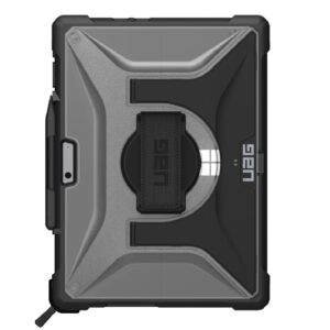 UAG Plasma Microsoft Surface Pro 11/Pro 10/Pro 9 Hand & Shoulder Strap Rugged Case -Ice (324012114343), DROP+ Military Standard, 10 Years Warranty