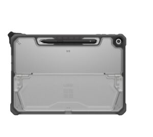 UAG Plyo Microsoft Surface Pro 12 Rugged Case -Ice/Ash (324021114331), Pen holder , Impact Resistant Soft Core, Built-in Kickstand