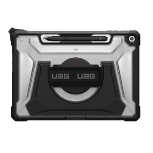 UAG Plasma Microsoft Surface Pro 12 Rugged Case - Ice/Black (324023114340), DROP+ Military Standard, Hand Strap, Built-in Kickstand,10 Years Warranty