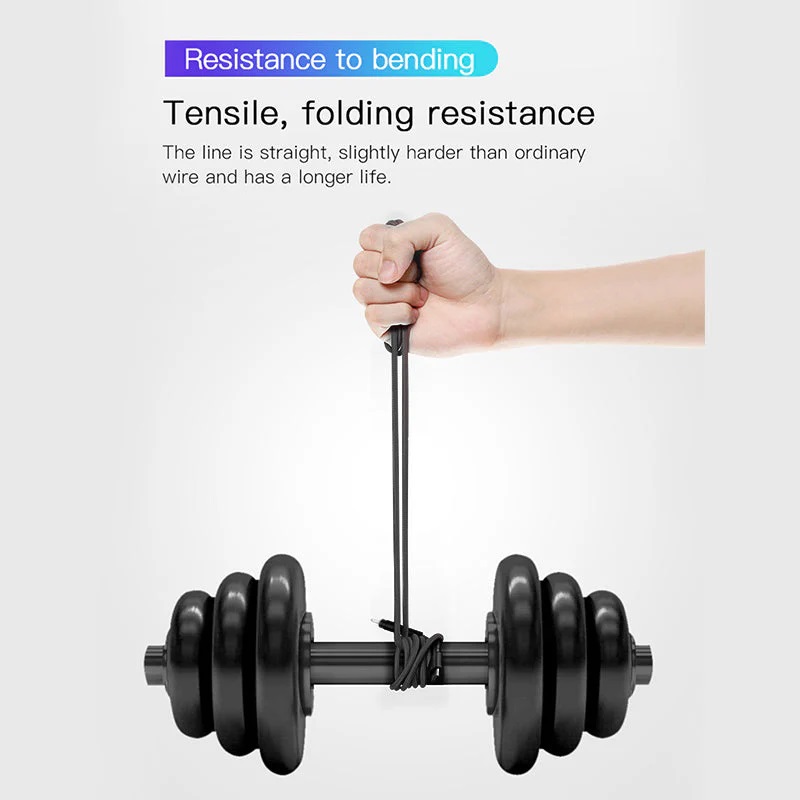 USP BoostUp Braided USB-C to USB-C Cable (3M) Black -3A Fast & Safe Charge,Samsung Galaxy,Apple iPhone,iPad,MacBook,Google,OPPO,Nokia,2 Years Warranty - Image 3