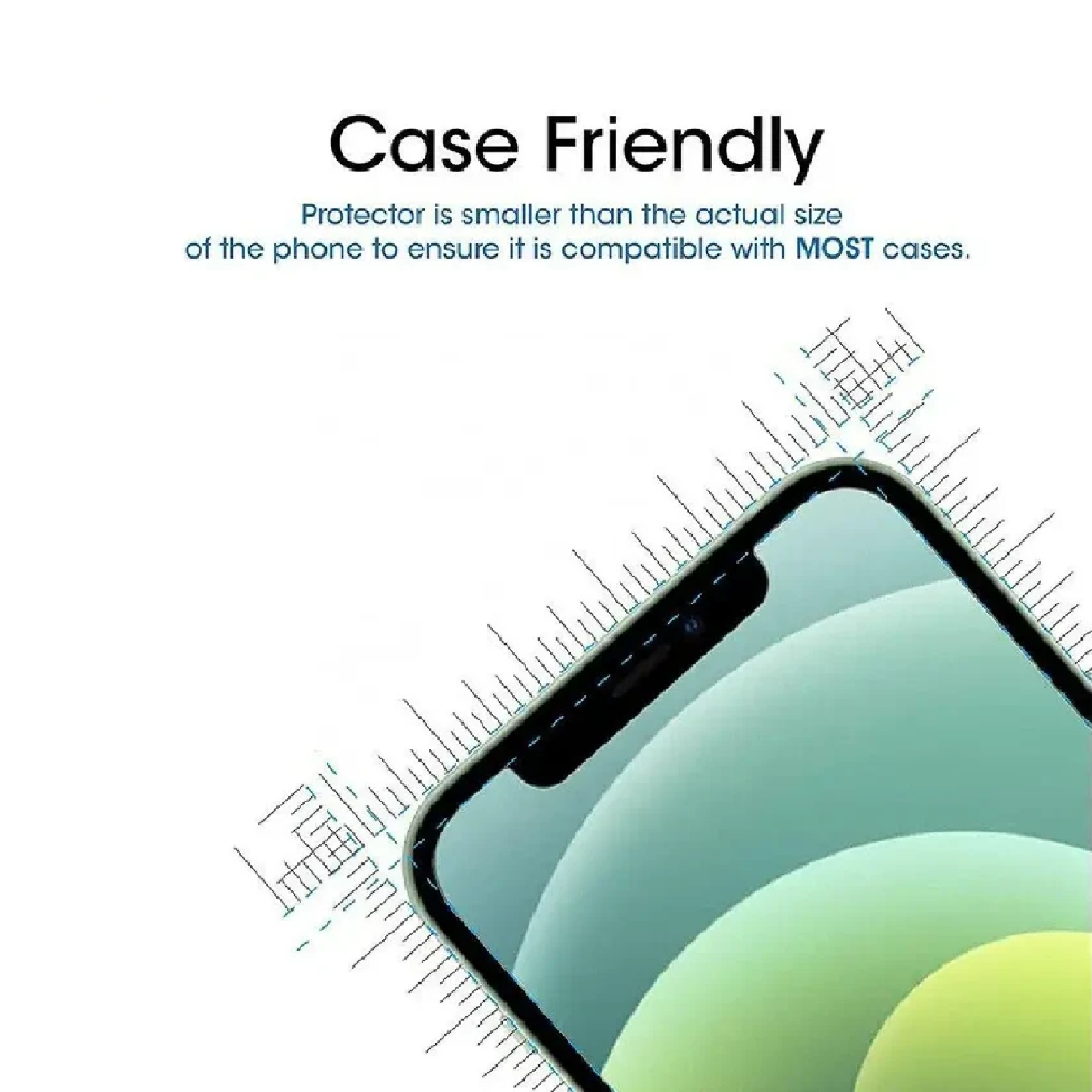 USP Apple iPhone 16 / iPhone 15 / iPhone 15 Pro (6.1') Tempered Glass Screen Protector Clear -9H Surface Hardness, Scratch resistant, 3 Years Warranty - Image 2