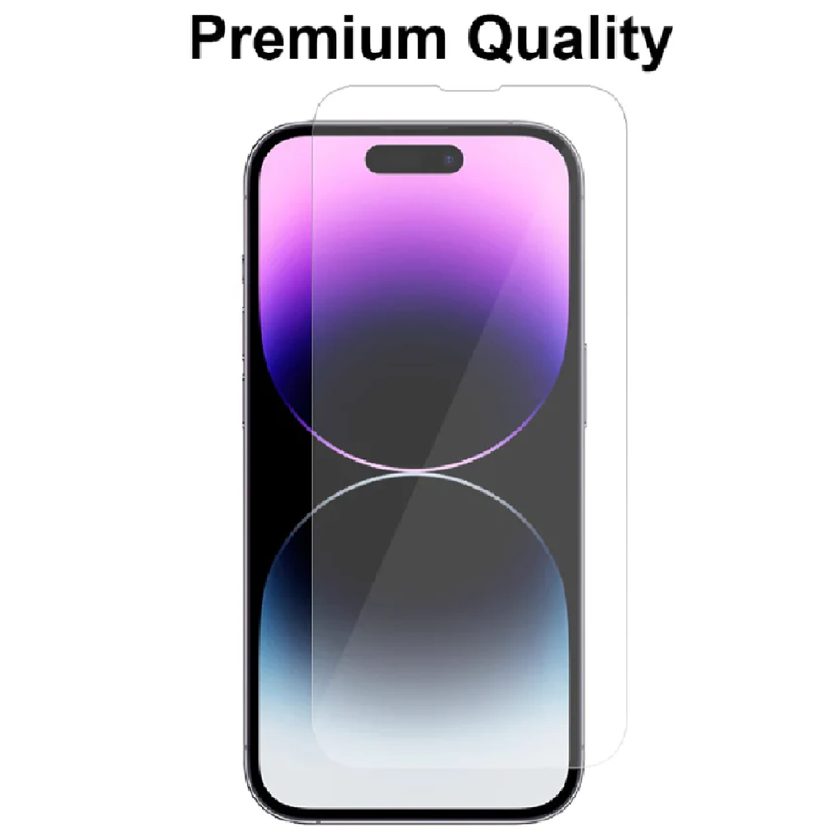 USP Apple iPhone 16 / iPhone 15 / iPhone 15 Pro (6.1') Tempered Glass Screen Protector Clear -9H Surface Hardness, Scratch resistant, 3 Years Warranty - Image 3