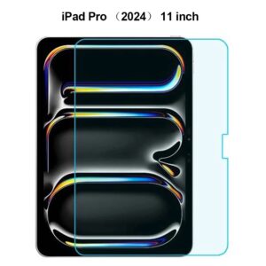 USP Apple iPad Pro (11.0') (M5,M4) Tempered Glass Screen Protector : Full Coverage, 9H Hardness, Bubble-free, Anti-fingerprint, 3 Years Warranty