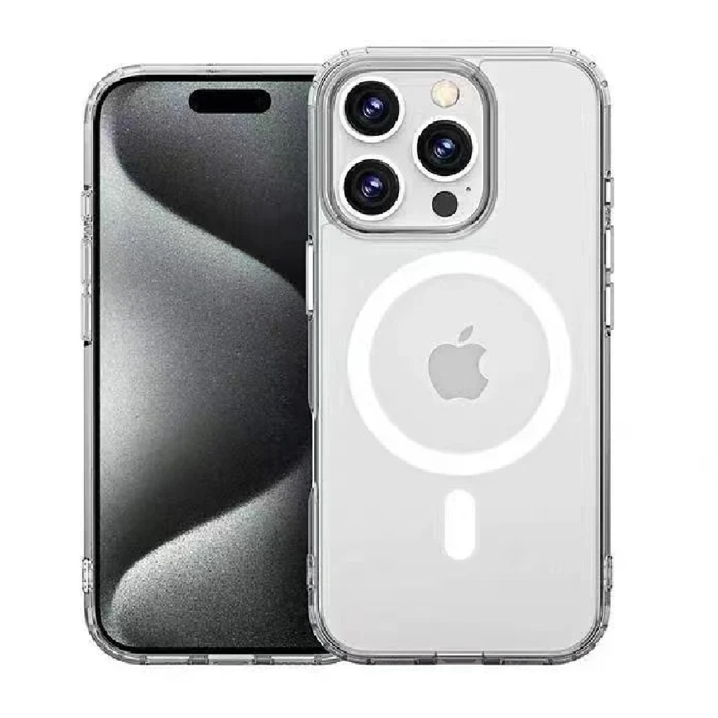 USP Apple iPhone 16 Pro (6.3') Clear Rock Shockproof Case with MagSafe - Ultra-Thin, Lightweight, Non-Slip, Strong, 10 Years Warranty - Image 2