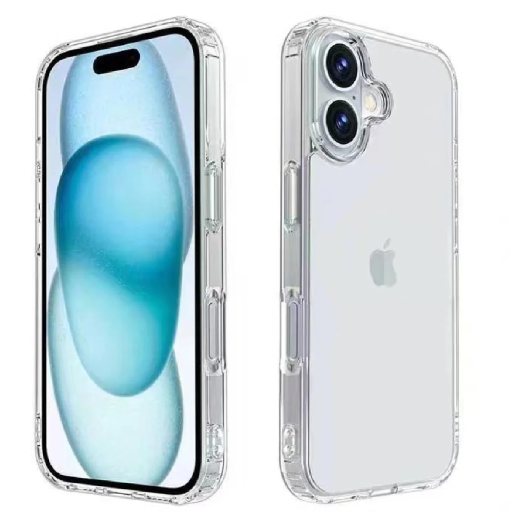 USP Apple iPhone 16 Plus (6.7') Clear Rock Shockproof Case - Ultra-Thin, Lightweight, Non-Slip, Multi-Layer, Strong Materials, 10 Years Warranty - Image 2