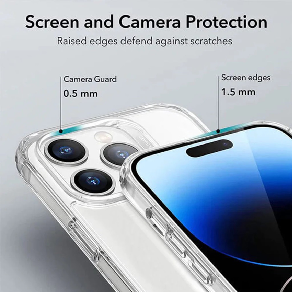 USP Apple iPhone 16 Plus (6.7') Clear Rock Shockproof Case - Ultra-Thin, Lightweight, Non-Slip, Multi-Layer, Strong Materials, 10 Years Warranty - Image 3