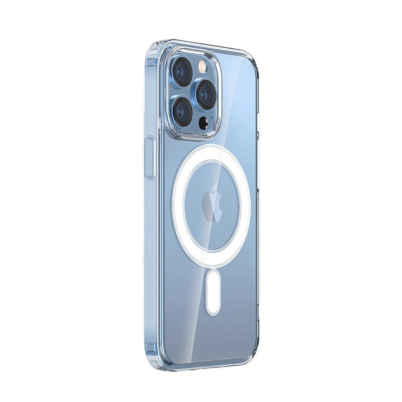 USP Apple iPhone 16 Plus Clear Case with MagSafe - Crystal Clear, 360° Rotating, Scratch Resistant, Magnetic, Durable & Lightweight, 3 Years Warranty - Image 2