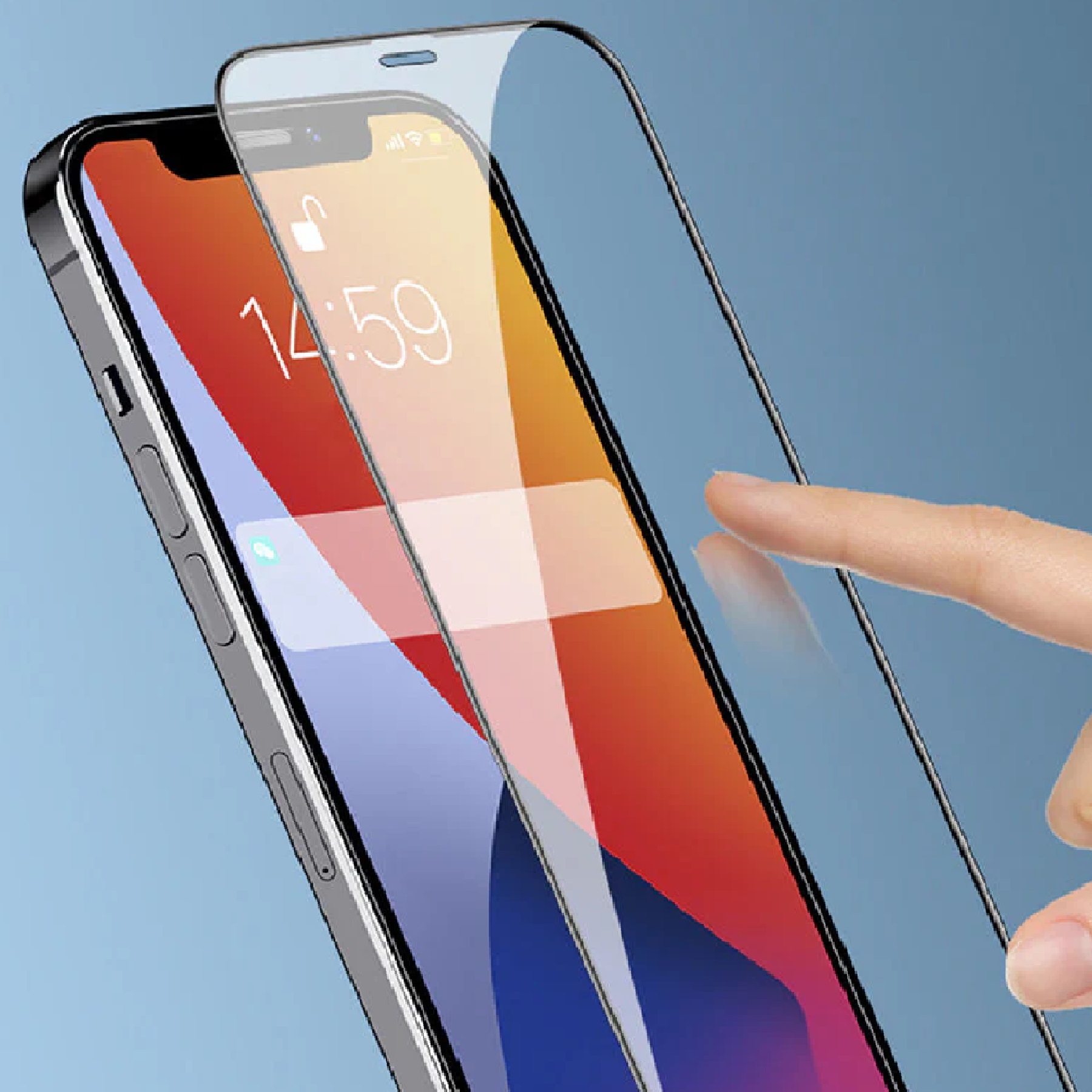 USP Apple iPhone 16 Pro Max (6.9') Tempered Glass Screen Protector : Full Coverage, 9H Hardness, Bubble-free, Anti-fingerprint, 3 Years Waranty - Image 4