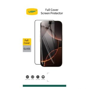 USP Apple iPhone Air (6.5') Full Cover Screen Protector - Crystal Clear, Durable, Smooth Touch, Easy to Install, Bubble-Free, 3 Years Warranty