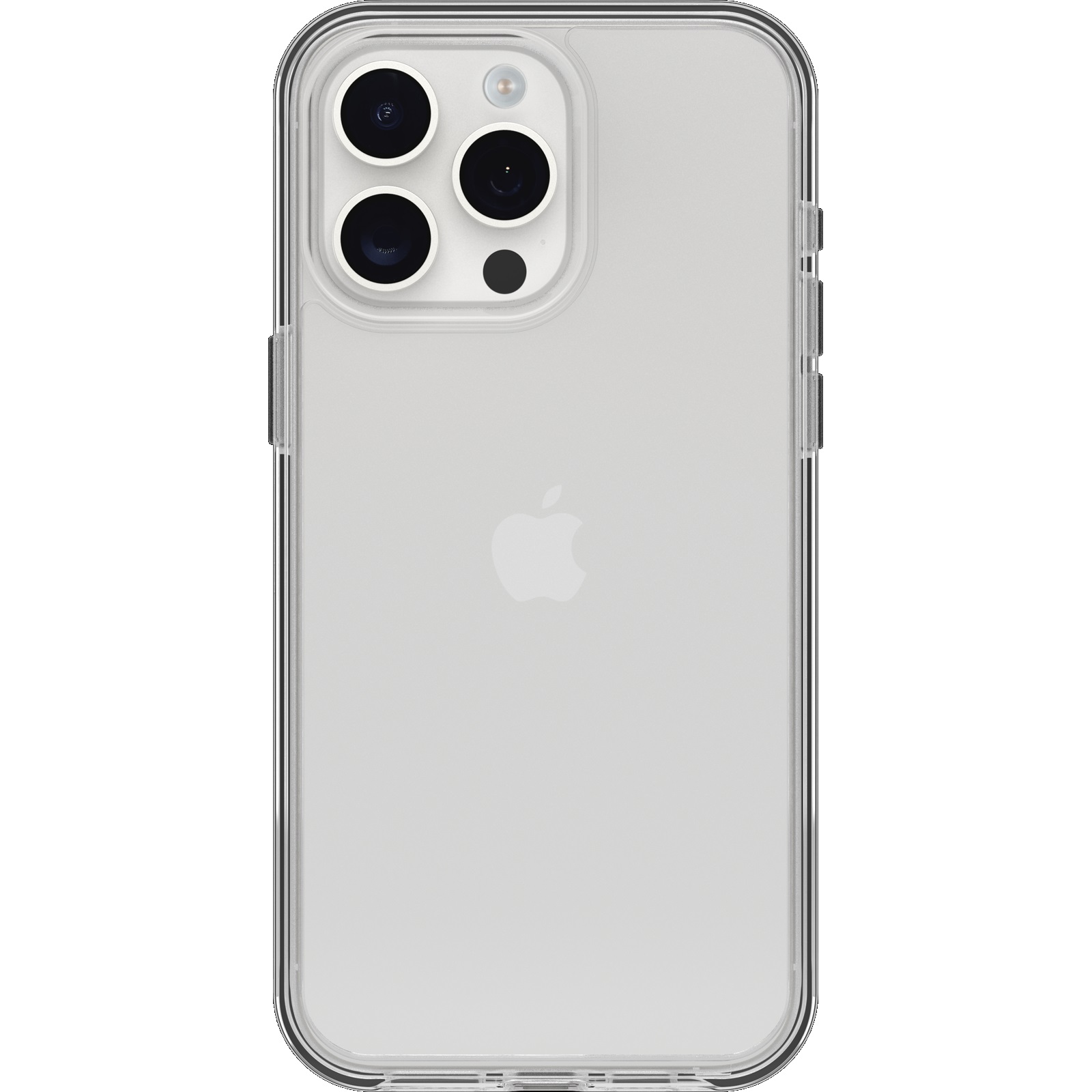 OtterBox Symmetry Clear Apple iPhone 15 Pro Max (6.7') Case Clear - (77-92658), DROP+ 3X Military Standard, Raised Edges, Ultra-Sleek,7 Years Warranty - Image 2