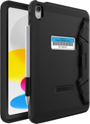 OtterBox Defender Apple iPad (11.0') 11th Gen (A16) / iPad 10th Gen (10.9') Kickstand Case - Black (77-93756), DROP +, 7 Years Warranty
