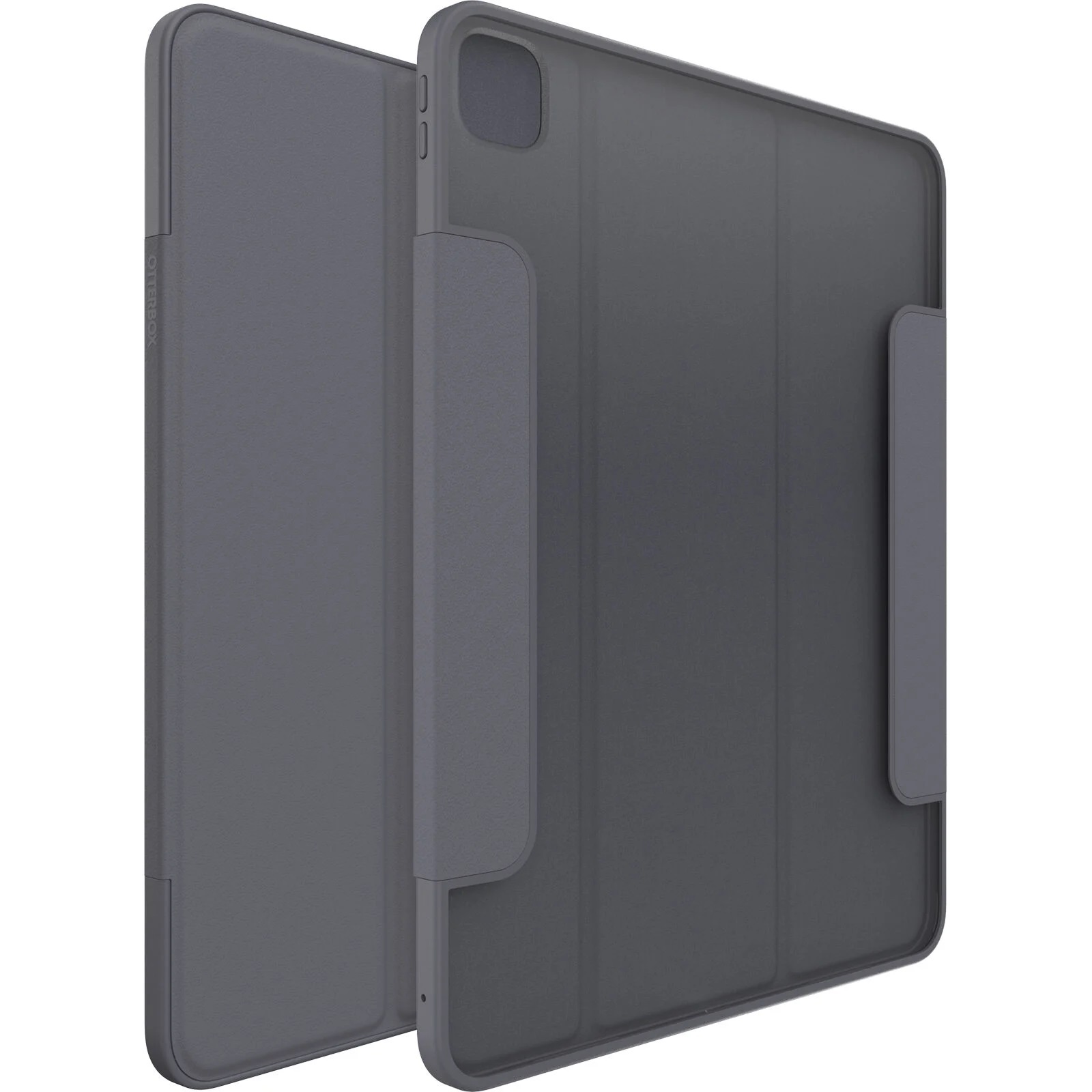 OtterBox Symmetry Folio Apple iPad Pro (13') (M5/M4) (8th/7th Gen) Case Thunderstorm (Clear/Dark Grey) - (77-95261), 7 Years Warranty