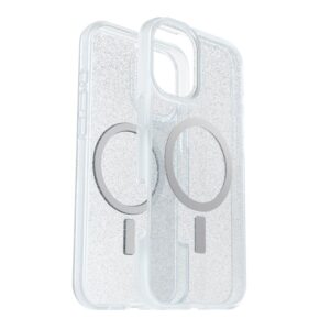 OtterBox React Magsafe Apple iPhone 16 Plus (6.7') Case Stardust (Clear Glitter) - (77-96241), DROP+ Military Standard, Hard Case,7 Years Warranty