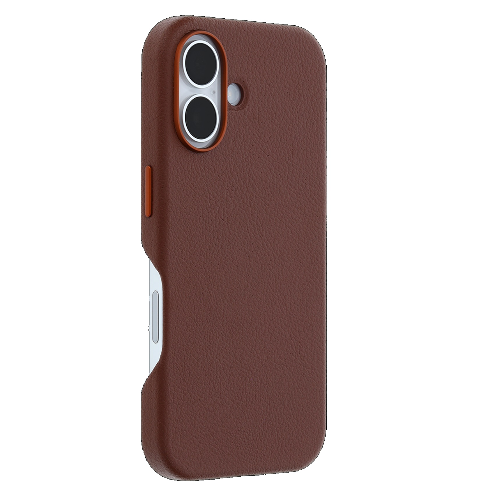 OtterBox Symmetry MagSafe Cactus Leather Apple iPhone 16 (6.1') Case Brown - (77-96305),DROP+ 3X Military Standard,Pocket friendly, 7 Years Warranty - Image 3