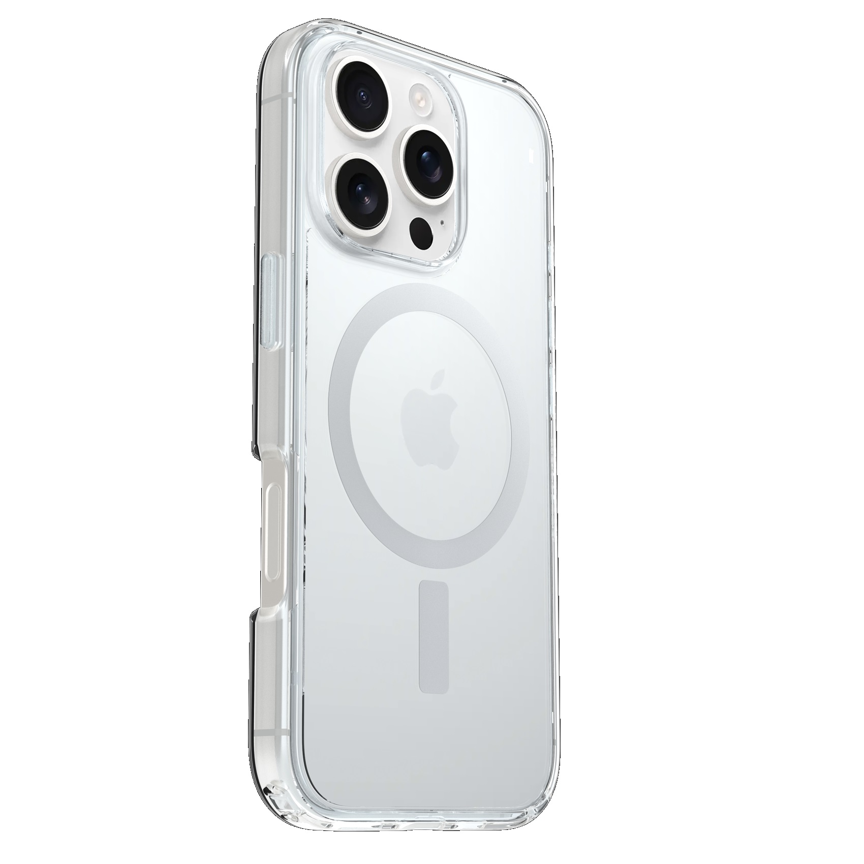 OtterBox Symmetry Clear MagSafe Apple iPhone 16 Pro Max (6.9') Case Clear - (77-96417), Antimicrobial, DROP+ 3X Military Standard, 7 Years Warranty - Image 3