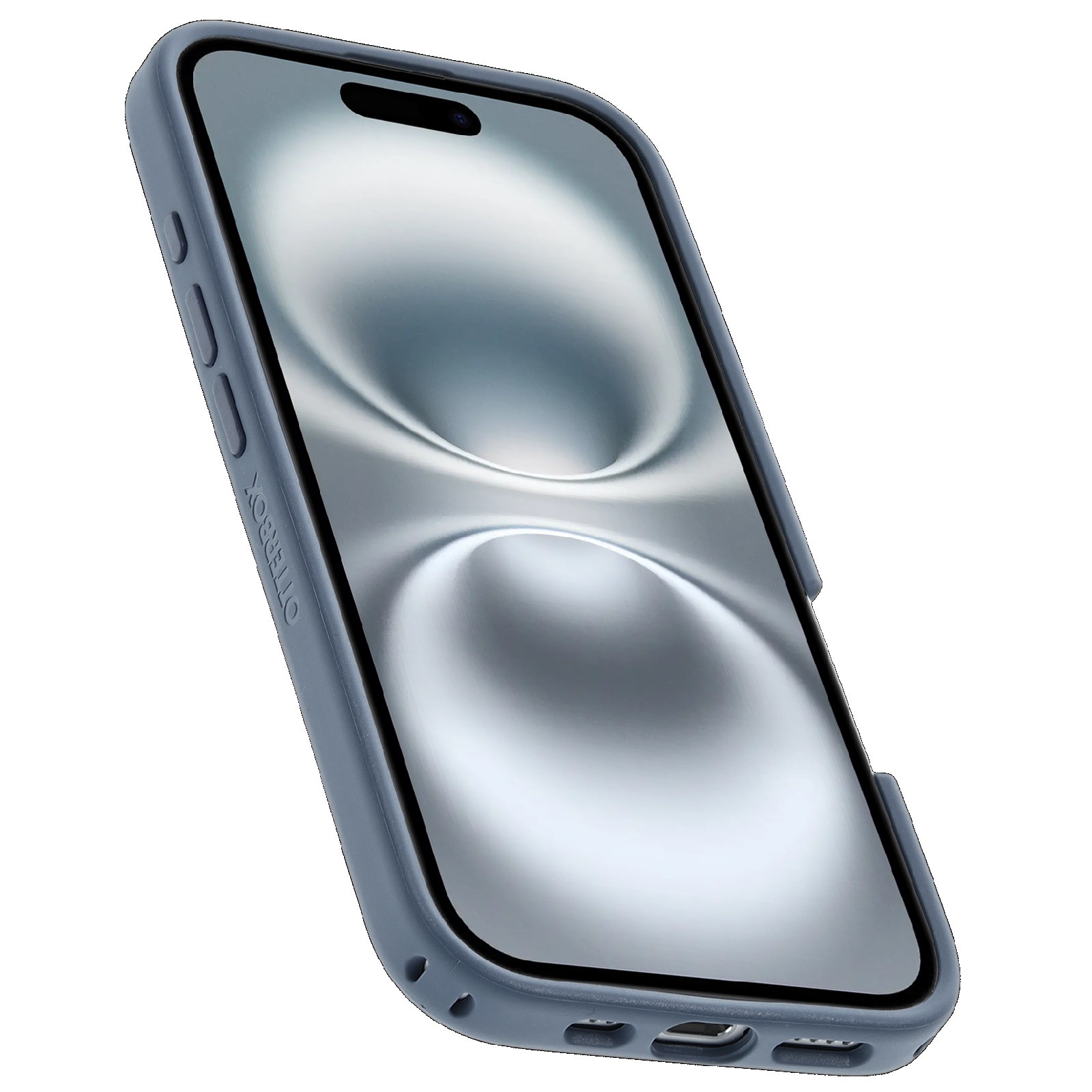 OtterBox Symmetry MagSafe Apple iPhone 16 (6.1') Case Blue - (77-96548), Antimicrobial, DROP+ 3X Military Standard, Raised Edge, 7 Years Warranty - Image 4