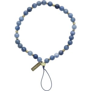 OtterBox Beaded Wristlet Strap Indigo Lagoon Blue - (77-96862), Boost Personality, Compatible With Cases Have Built-in Anchor Point, 2 Years Warranty