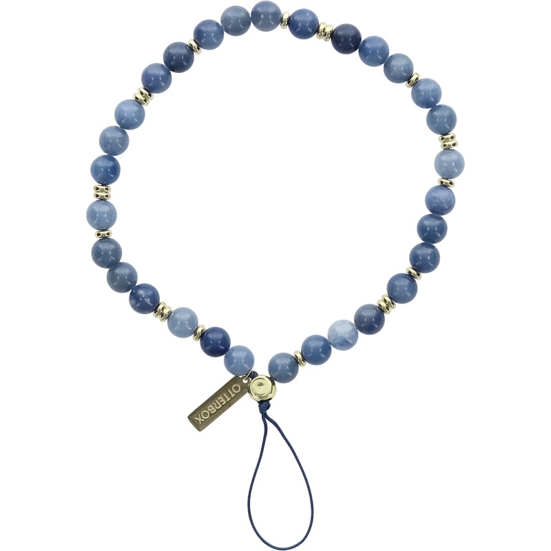 OtterBox Beaded Wristlet Strap Indigo Lagoon Blue - (77-96862), Boost Personality, Compatible With Cases Have Built-in Anchor Point, 2 Years Warranty