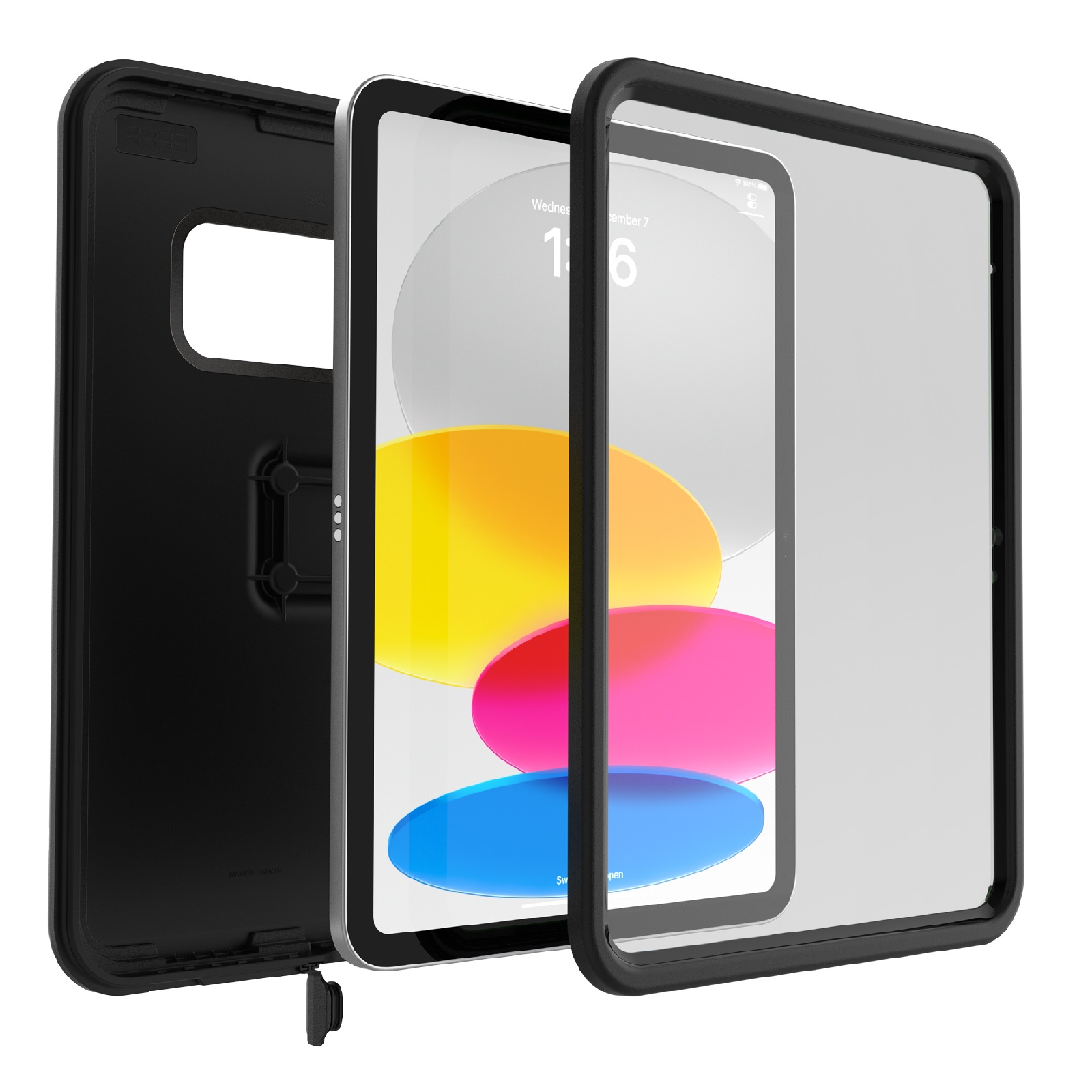 OtterBox Armor Apple iPad (11.0') 11th Gen (A16) / iPad 10th Gen (10.9') Case Black - (77-97262), WaterProof and DustProof, 7 Years Warranty - Image 2