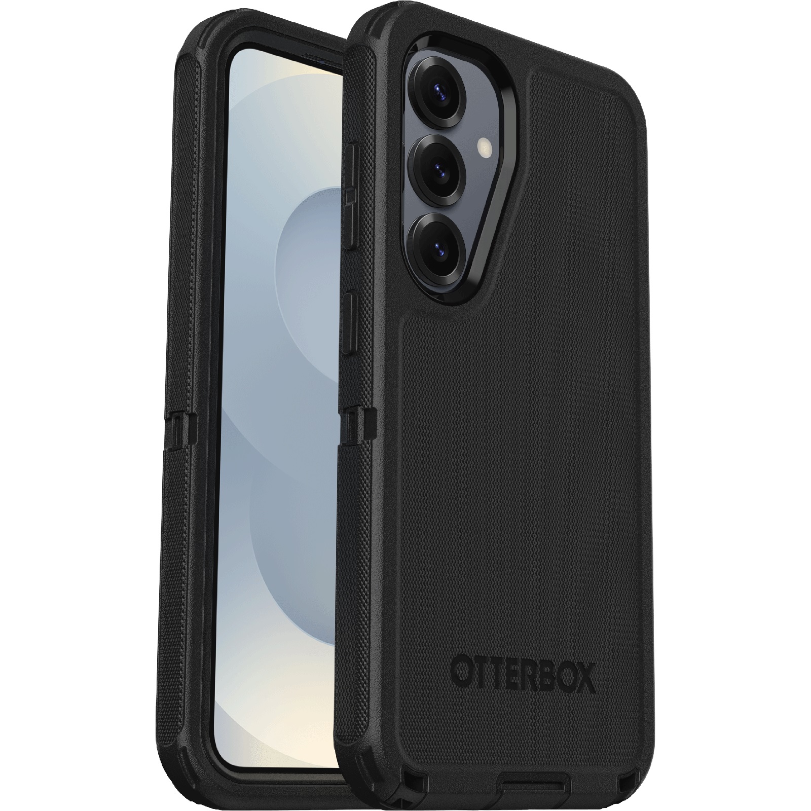 OtterBox Defender Samsung Galaxy S25 5G/ Galaxy S24 5G (6.2') Case Black - No Retail Packaging (77-97361),DROP+ 7X Military Standard,7 Years Warranty