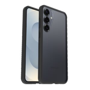 OtterBox React Samsung Galaxy S25 5G (6.2') Case Black Crystal (Clear/Black) - (77-97382),Antimicrobial,DROP+ Military Standard,7 Years Warranty