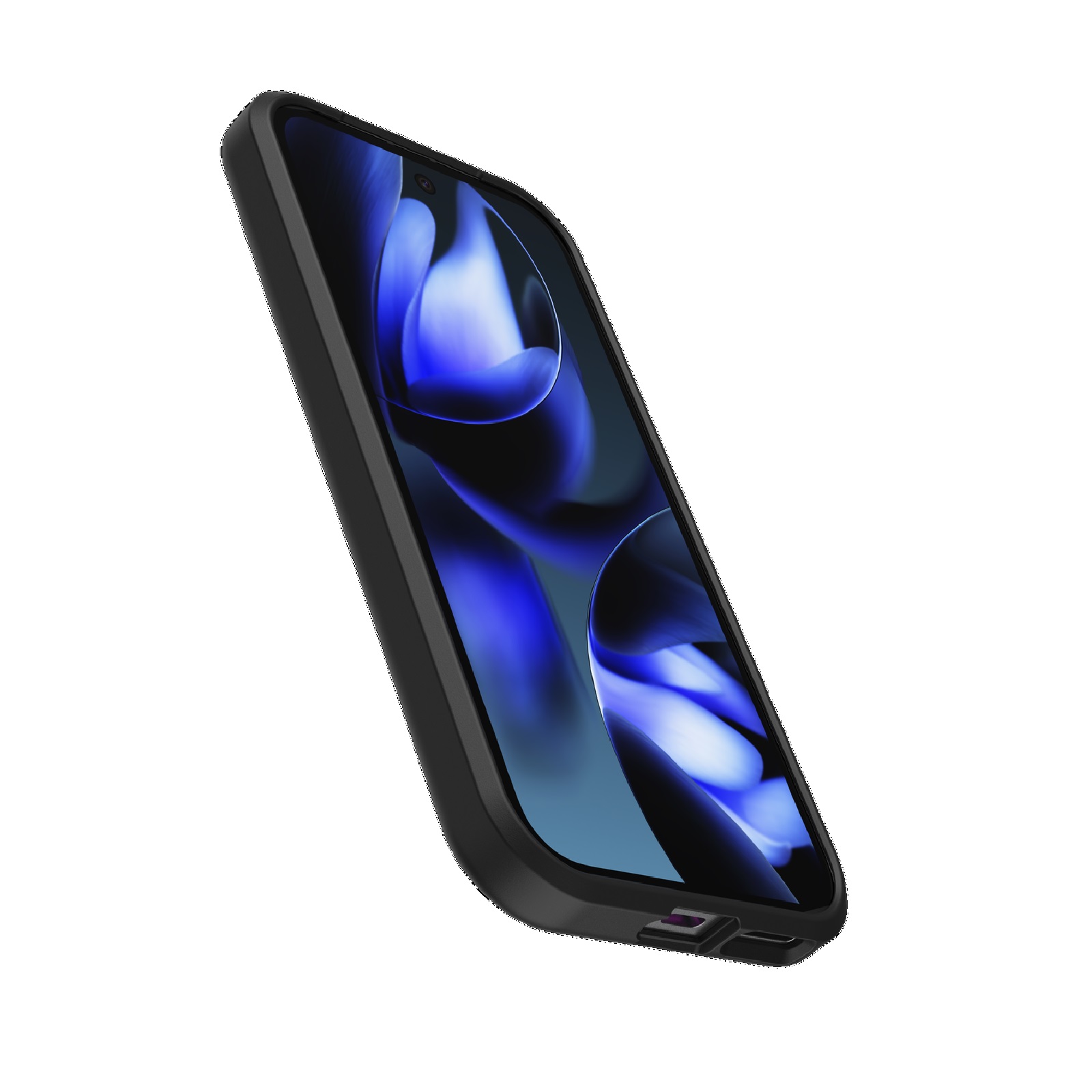 OtterBox React Google Pixel 9A 5G (6.3') Case Black - (77-97759), Antimicrobial, DROP+ Military Standard, Hard Case, Soft Grip,7 Years Warranty - Image 4