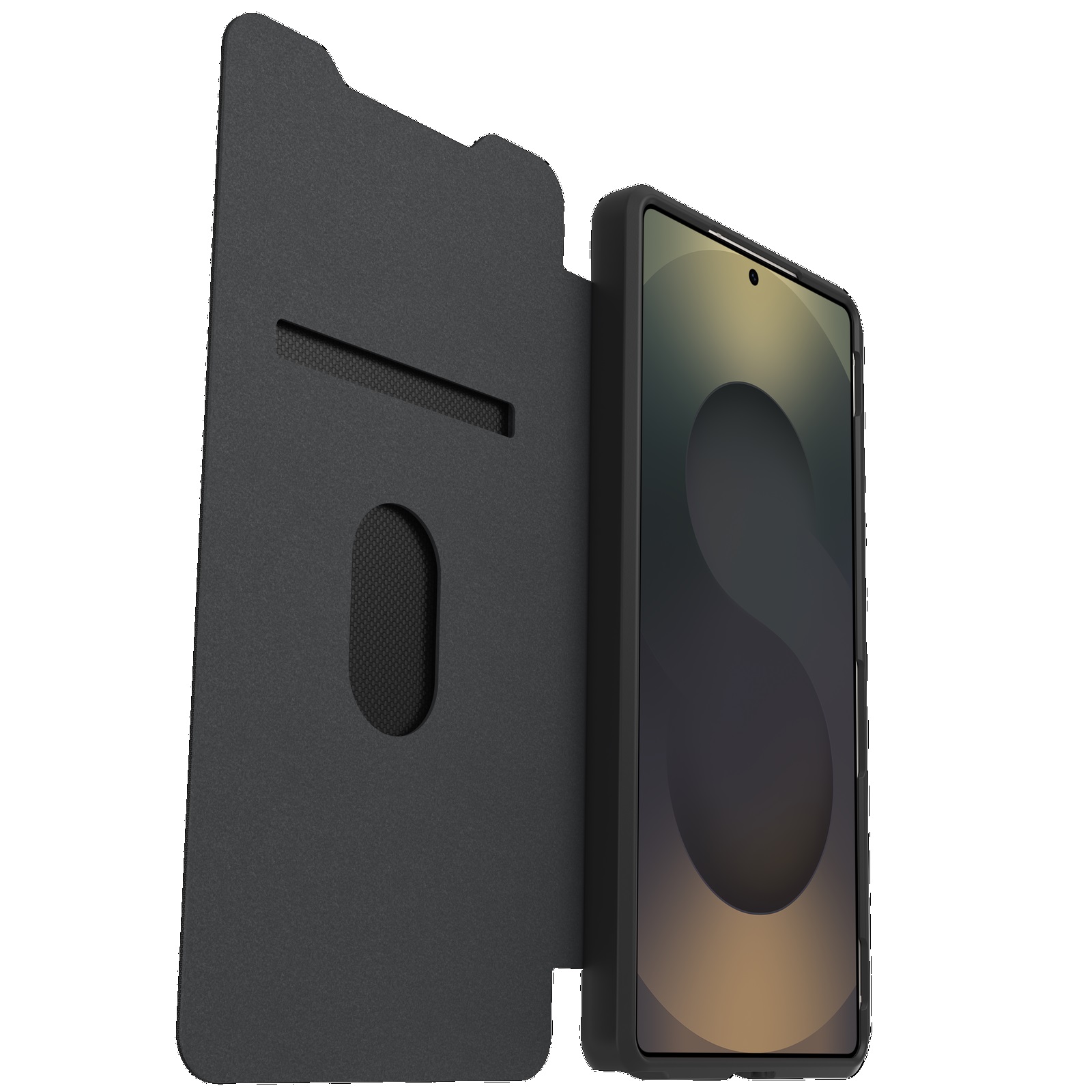 OtterBox React Folio Samsung Galaxy S25 Ultra 5G (6.9') Case Black Crystal (Clear/Black) - (77-97833), DROP+ Military Standard,7 Years Warranty - Image 4