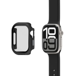 OtterBox Apple Watch Series 10 46MM Eclipse Case with Screen Protector Pavement (Black/Grey) - (77-97908),Touch Sensitivity, 2 Years Warranty