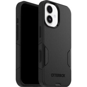 OtterBox Commuter Apple iPhone 17 (6.3') Case Black - (77-98294), DROP+ 3X Military Standard, Pocket Friendly, Hassle-Free, 7 Years Warranty