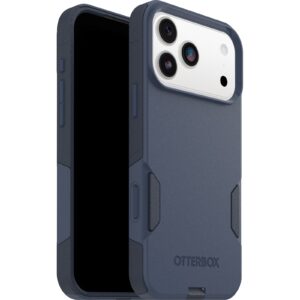 OtterBox Commuter Apple iPhone 17 Pro Max (6.9') Case Blue Sentiment - (77-98346), DROP+ 3X Military Standard, Raised Edges, 7 Years Warranty