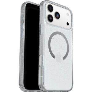 OtterBox Symmetry Clear MagSafe Apple iPhone 17 Pro Max (6.9') Case Stardust 4.0 (Clear) - (77-98863), DROP+ 3X Military Standard, 7 Years Warranty