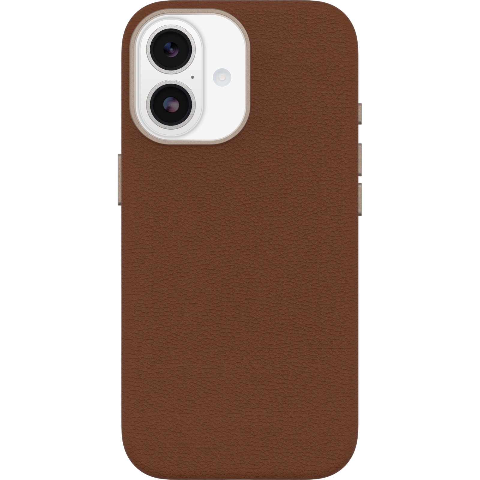 OtterBox Symmetry Cactus Leather MagSafe Apple iPhone 17 (6.3') Case Desert Saddle (Brown) - (77-99017), DROP+ 3X Military Standard, 7 Years Warranty - Image 2