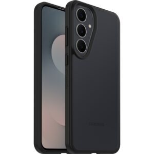OtterBox React Samsung Galaxy S25 FE 5G (6.7') Case Black Crystal (Clear/Black) - (77-99264),Antimicrobial,DROP+ Military Standard,7 Years Warranty