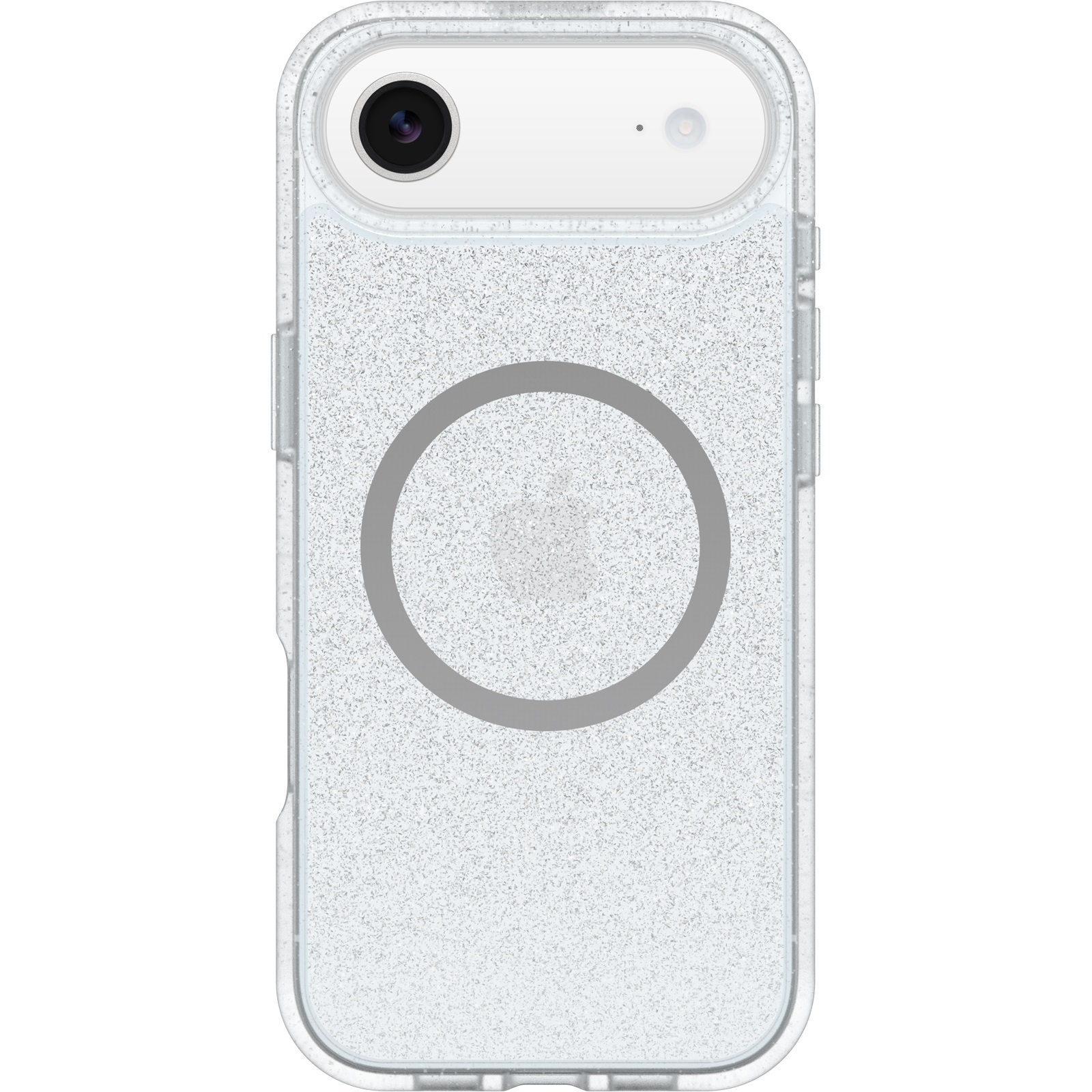 OtterBox React MagSafe Apple iPhone Air (6.5') Case Stardust (Clear Glitter) - (77-99279),DROP+ Military Standard,Raised Edges,7 Years Warranty - Image 2