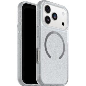 OtterBox React MagSafe Apple iPhone 17 Pro (6.3') Case Stardust (Clear Glitter) - (77-99281),DROP+ Military Standard,Raised Edges,7 Years Warranty
