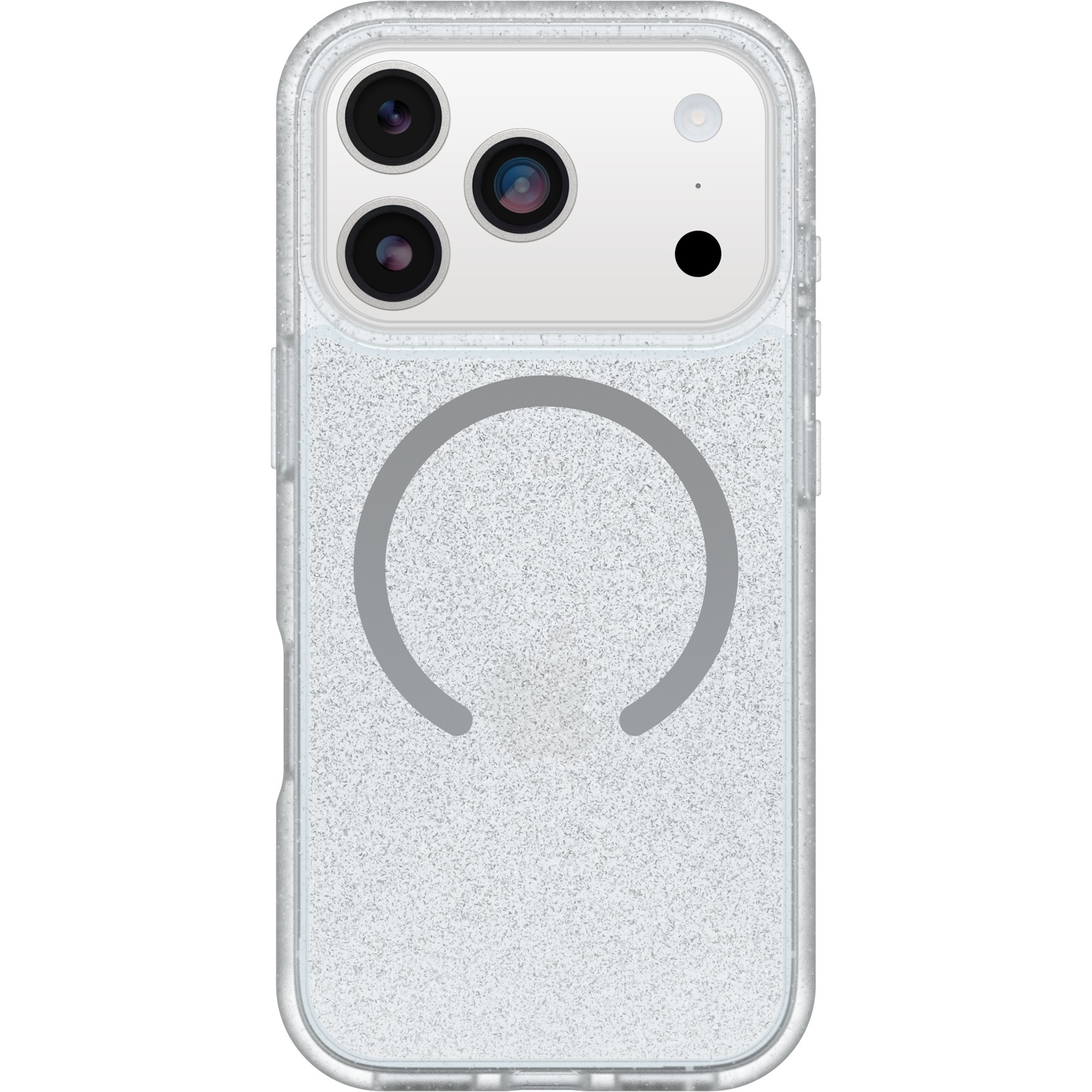 OtterBox React MagSafe Apple iPhone 17 Pro Max (6.9') Case Stardust (Clear Glitter) - (77-99283),DROP+ Military Standard,Raised Edges,7 Years Warranty - Image 2