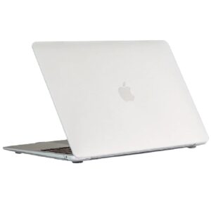 USP Apple MacBook Air (13.3') Hardshell Glassy Matte Case - Clear, Scratch Resistant, Lightweight, Anti-Slip Design, 3 Years Warranty