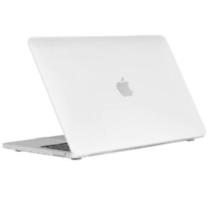 USP Apple MacBook Pro (13.3') Hardshell Glassy Matte Case - Clear, Scratch Resistant, Lightweight, Anti-Slip Design, 3 Years Warranty