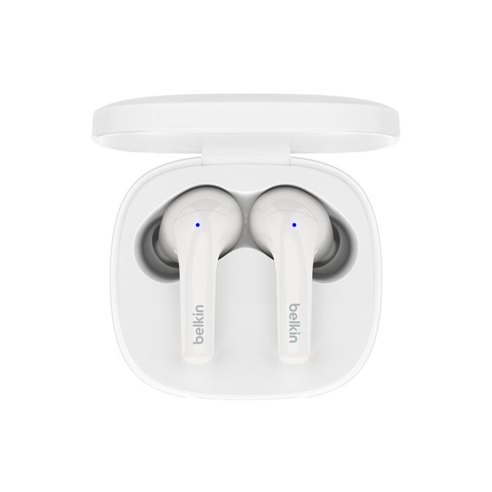 Belkin SoundForm Motion 2 True Wireless Earbuds White (AUC010fqWHV2), 33 Hours, Fast Charge, IPX5-Rated, Builit-in EQ presets, 2 Years Warranty - Image 3