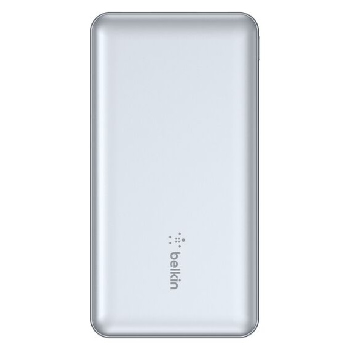Belkin BoostCharge CCC-Certified 10k mAh Power Bank (Triple-Port) + USB-C to USB-A Cable - Pearl Blue (BPB011btPB), 2xUSB-A, 1xUSB-C, 2 Years Warranty - Image 4